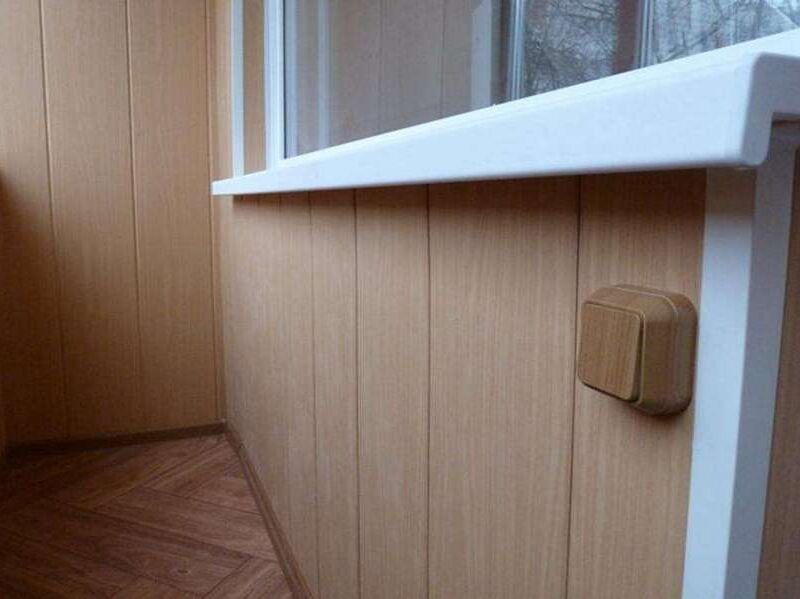 Отделка балконов и лоджий искусственным камнем - фото 134